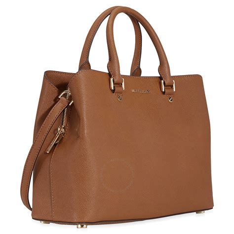 MICHAEL Michael Kors Savannah Saffiano Leather Satchel